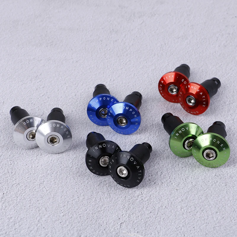 

End Weight Handlebar Grips Cap Anti Vibration Silder Plu Motorcycle Handle Bar