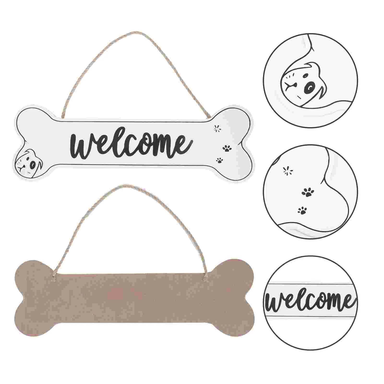 

Pet Shop Listing Wall Hanging Decor Dog Welcome Sign Pet House Dog Door Sign Wood Rustic Door Plate