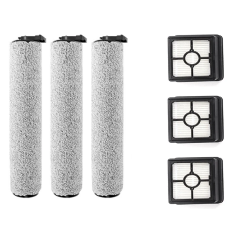 

Promotion!Suitable For Midea X8 Washing Machine Accessories FC9 Pro Flash Roller Brush Filter Hepa Filter Scrubber Accessories-6