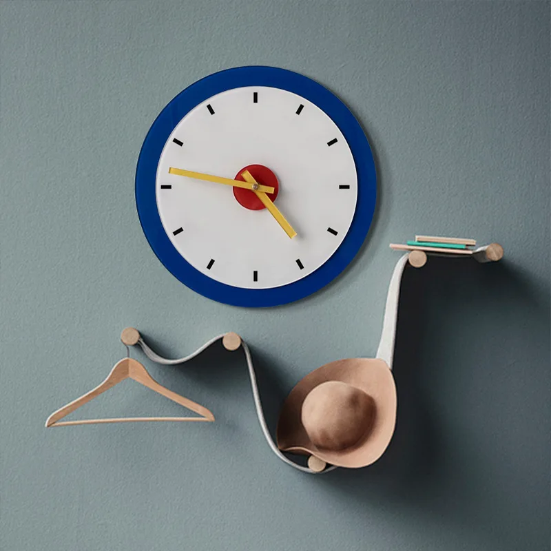 

Creative Wall Clock Three-Dimensional Personality Clock Mute Living Room Dining Room Wall Watch Bedroom Nordic Clock