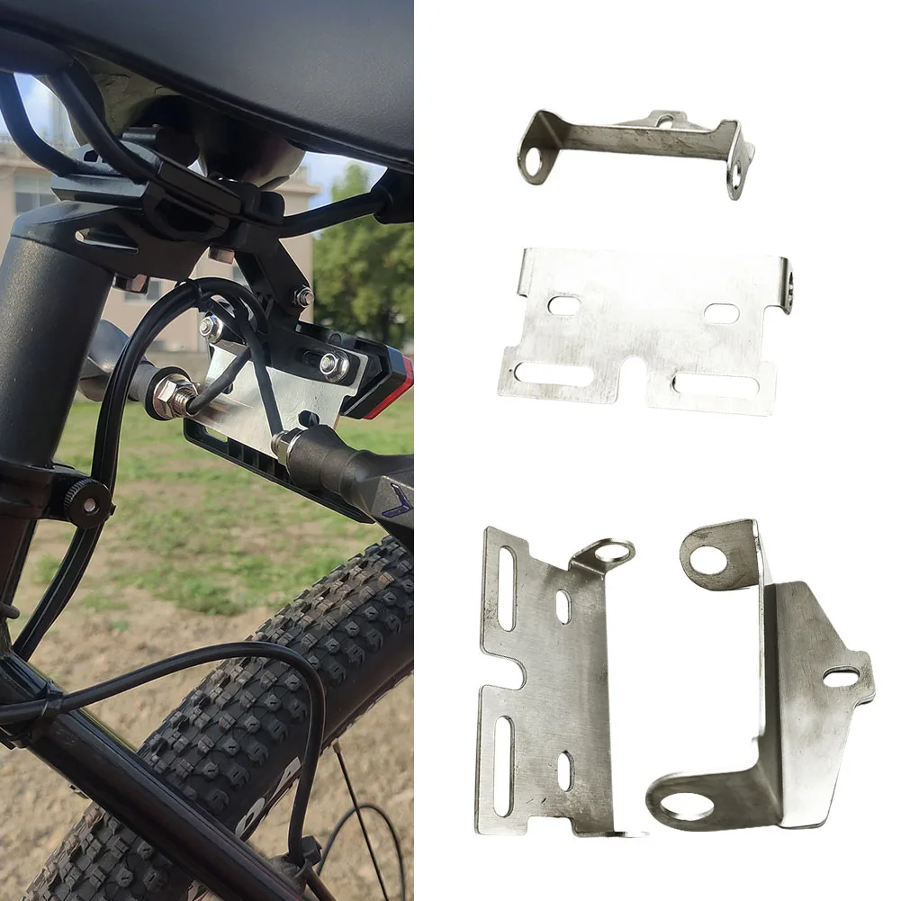 

For EBKE Motorcycle Headlight Rear Light Bracket 10.5mm Hole Diameter Electric Bicycle Mounting Brackets Stainless Steel