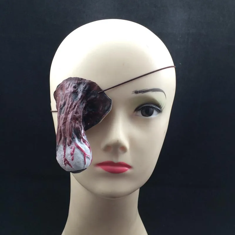 

Halloween Horror Eyeball Mask Party Cosplay Scary Masquerade Masker Latex Cyclops Decoration Haunted House April Fools'Day Prom