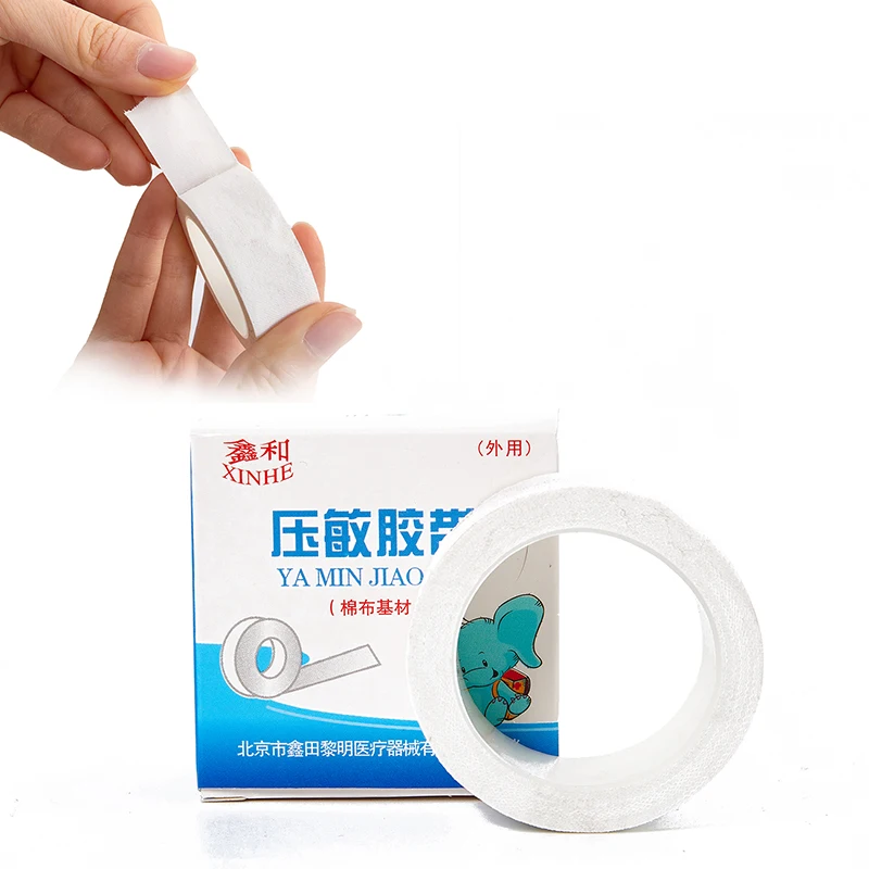 

1Roll 4 Sizes Medical Adhesive Pressure Tape Fix Wound Dressing Breathable Tape For Outdoor Home First Aid Kits Accesories