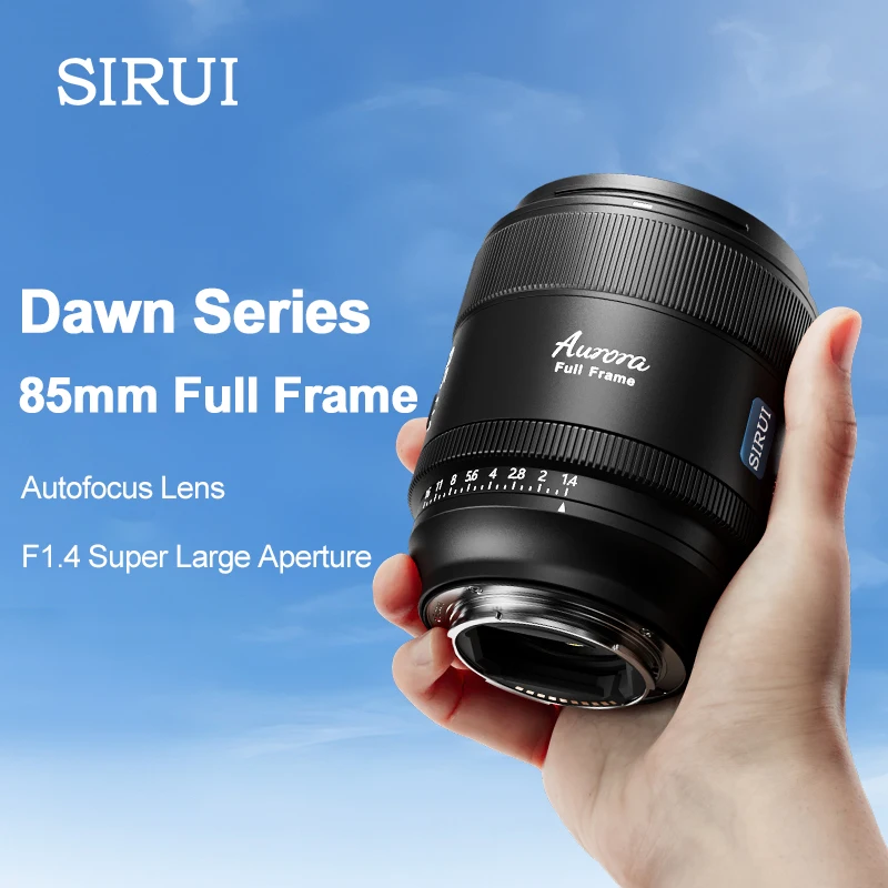 Полнокадровый объектив SIRUI 85 мм F1.4 с автофокусом AF Prime для Sony E FE Nikon Z Fuji Fujifilm X A7RIV A7MV