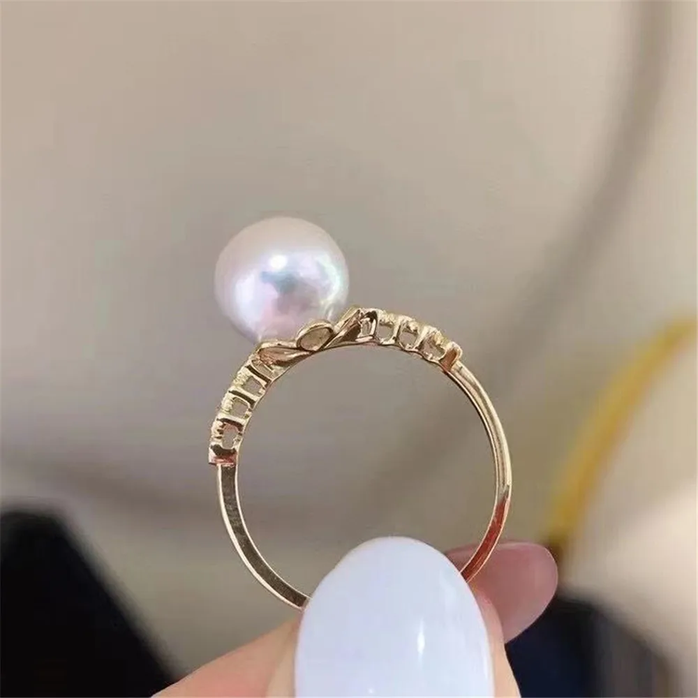 

Wholesale Classic 925 Silver Ring Accessories Settings Adjustable Blank Pearl Ring Setting Base For Women Diy Jewelry Making