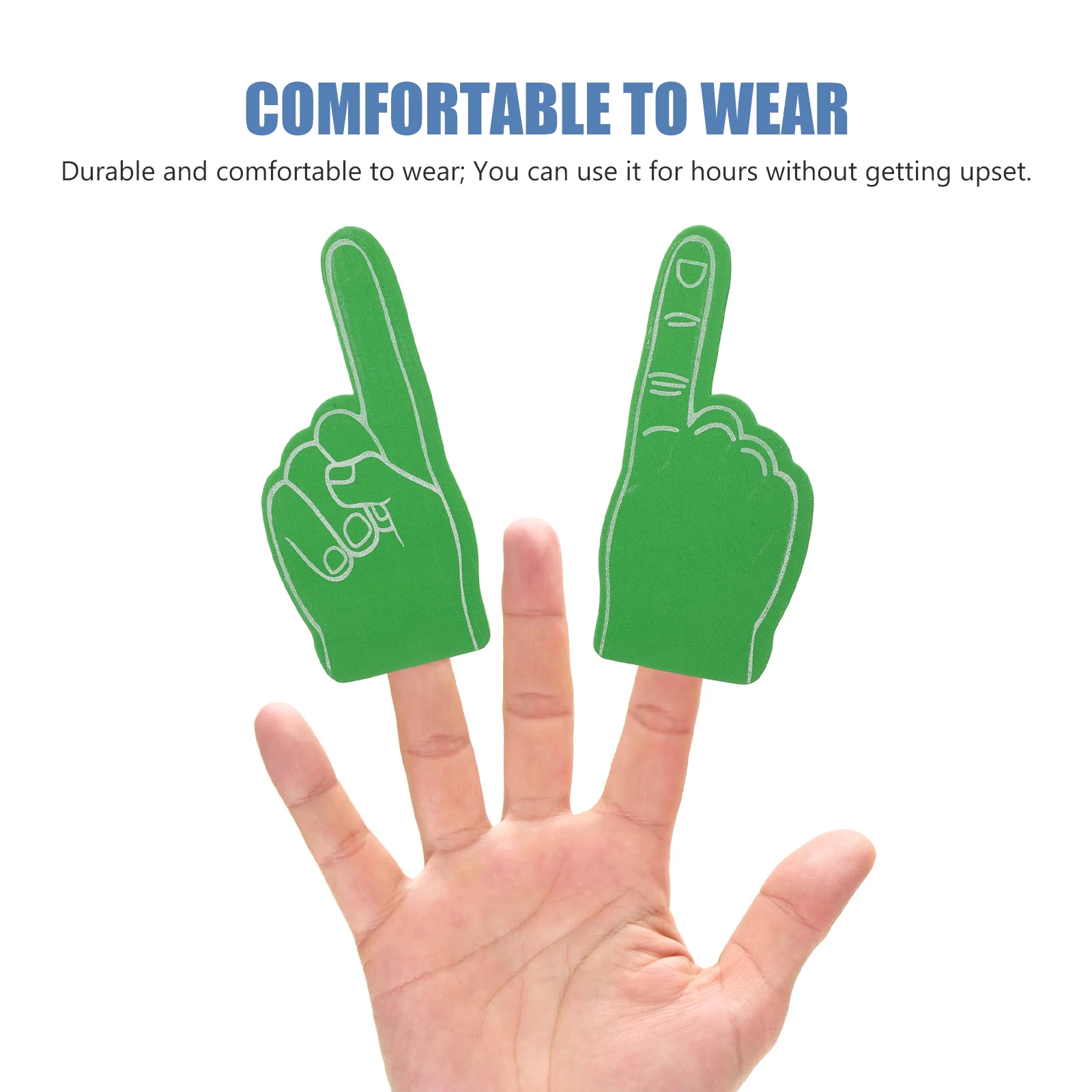 12 шт. аплодисменты помпоны пенопластовый ручной футбол реквизит для черлидинга