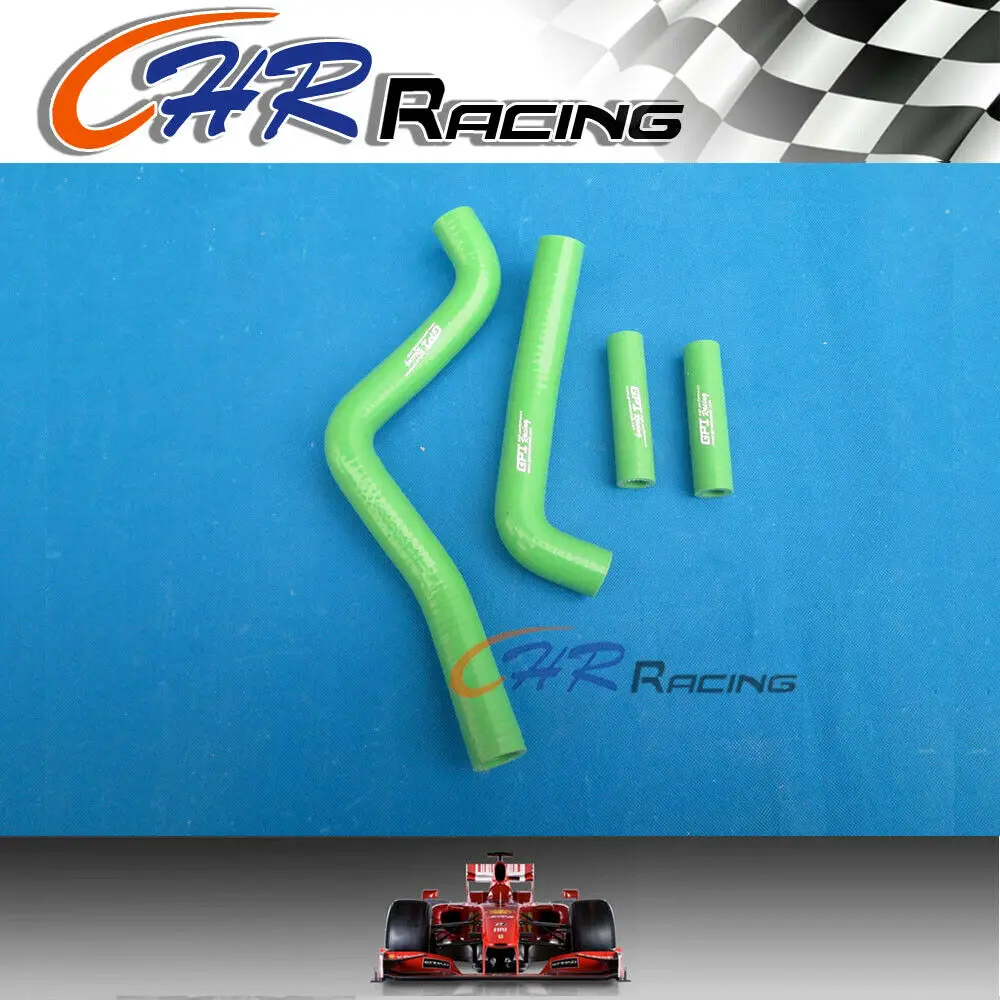 

Силиконовый шланг радиатора для Kawasaki KX125 KX 125 99 00 01 02 1999 2000 2001 2002 зеленый