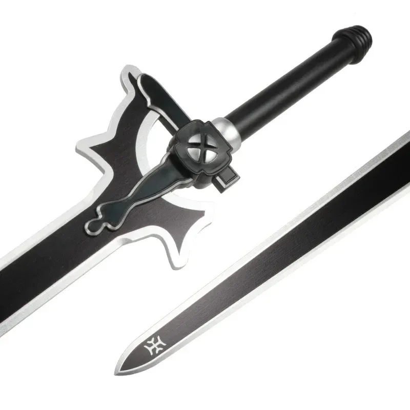 Фото 2026 Sword Art Online Kirito, деревянные мечи, элюкатор Dark Repulsor Kirijaya Kazut, ручная работа, аниме Katana, реквизит для косплея, Рождество, Хэллоуин №5