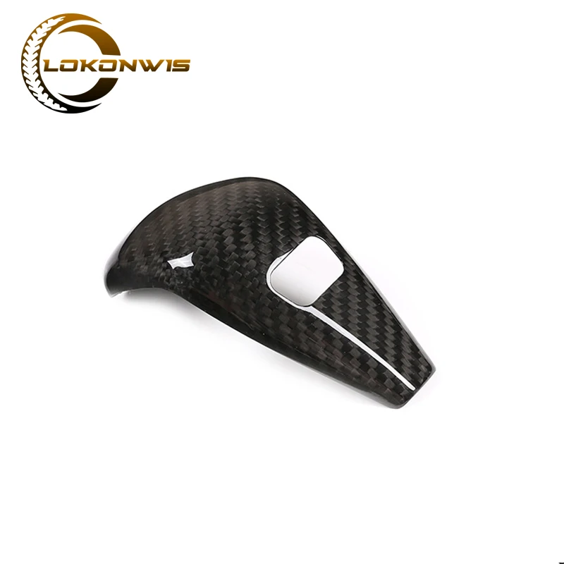 

Car Real Carbon Fiber Gear Lever Handle Head Cover Sticker For BMW 3 4 Series Z4 G20 G21 G29 G22 G23 Interior Accessories