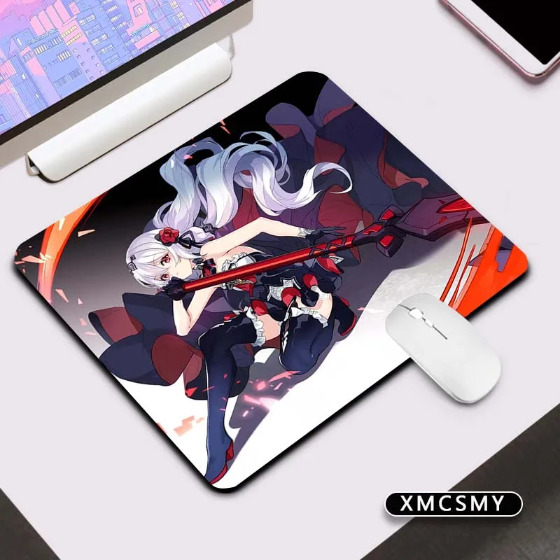 Pc Gaming Pad Honkai Impact 3rd Gamer Cabinet Keyboard Mat Mausepad Wireless Mouse Ped Deskmat Mousepad Mats Accessories Mause images - 6