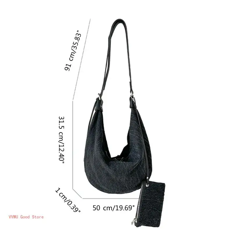 Fashion  Shoulder Bag Casual Handbag Women Girls Men Travel Crossbody Bag Lightweight Tote Bags images - 6