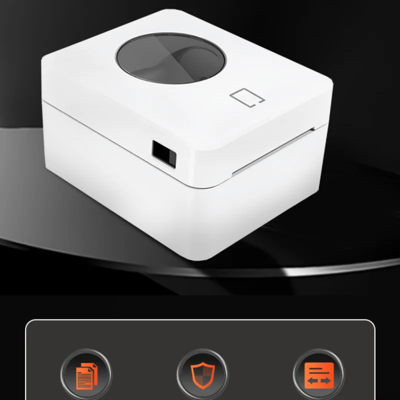 Автоматический стильный термопринтер этикеток ZJ-9250 совместимый с несколькими