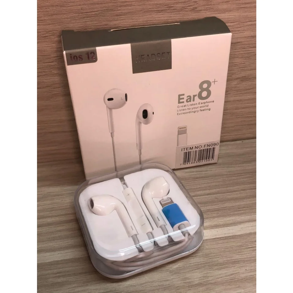 

Lightning Earphone For iPhone 7 8 X Xr Xs 11 12 IOS wired iPad
