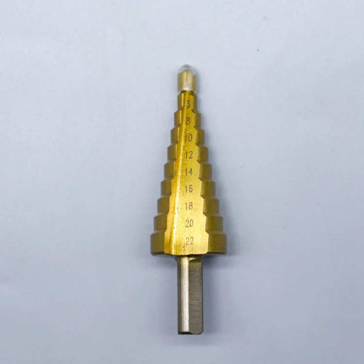 4241 год Открыватель отверстий в форме пагоды/ступенчатое сверло с шестигранным