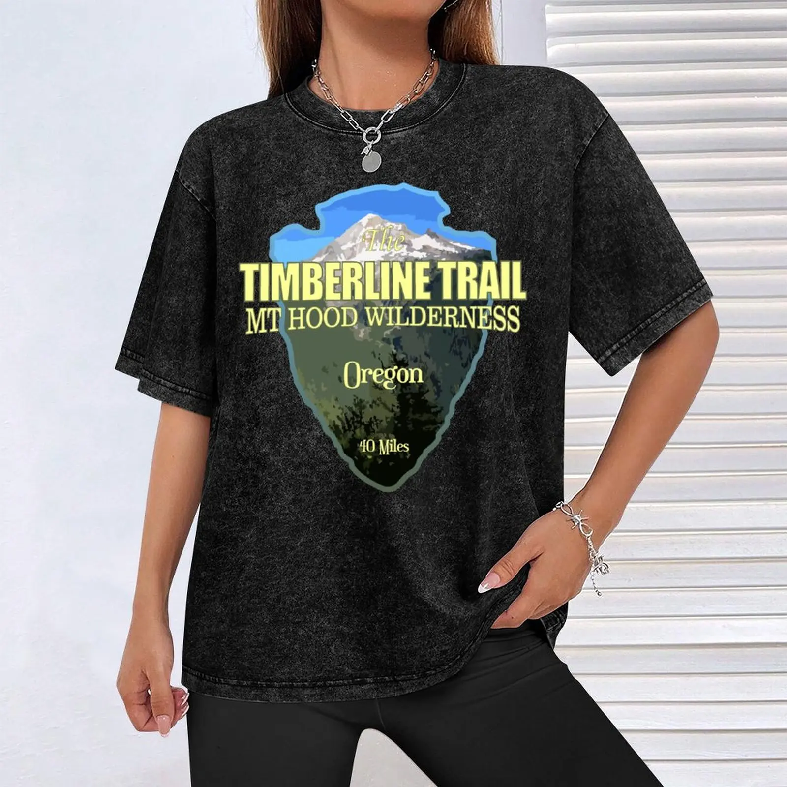 Футболка Timberline Trail (arrowhead) с рисунком футболка по индивидуальному заказу тяжелые