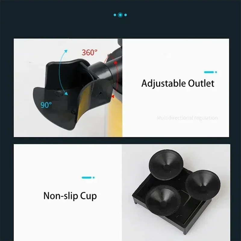 Аквариум 5 в 1 бесшумный фильтр черепаха аквариум погружной водяной насос