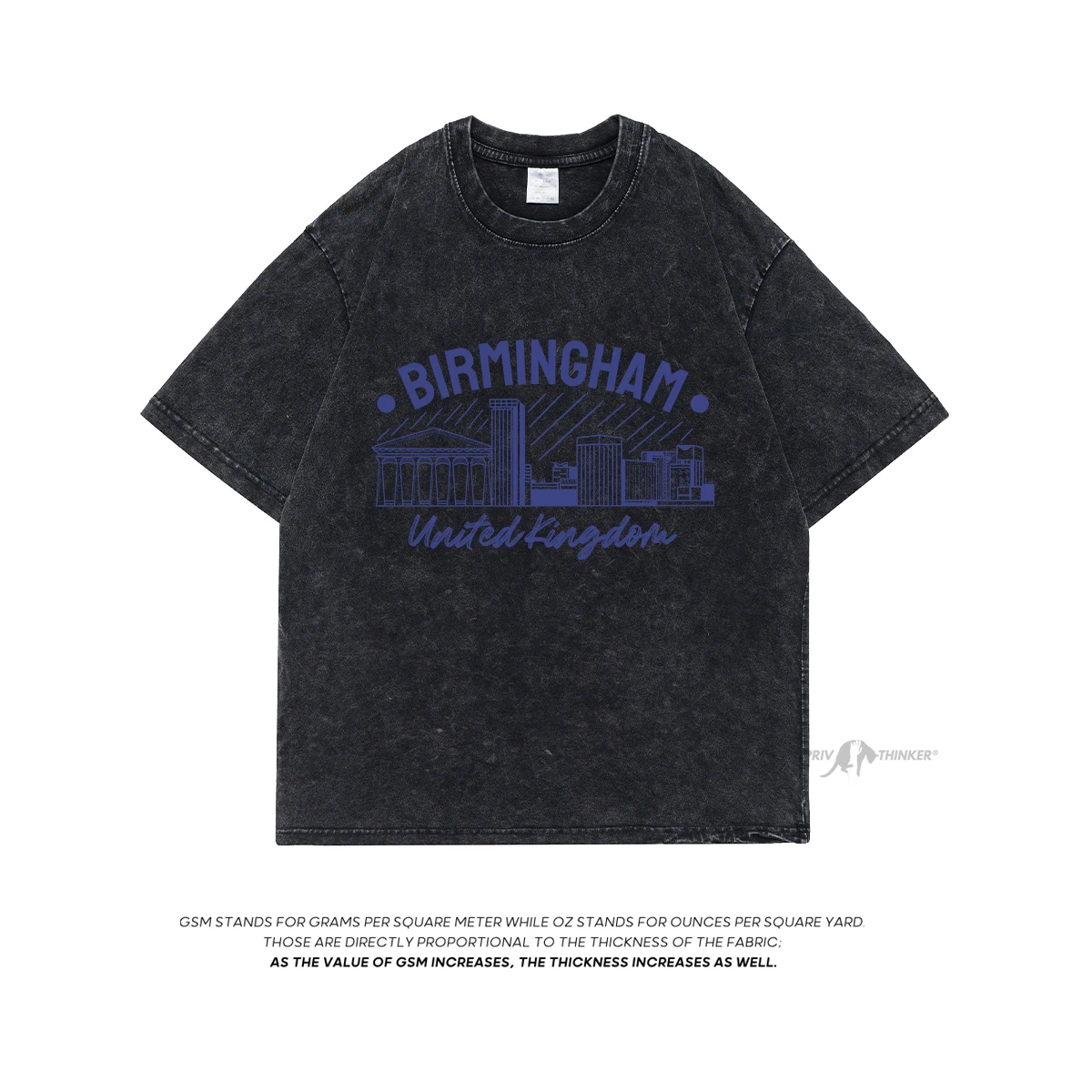 

Extfine 2023 Summer Streetwear Men's T Shirt BIRMINGHAM Letter Print Man Tshirt Graphgic Print oversized Hip Hop Tees Tops Y2k