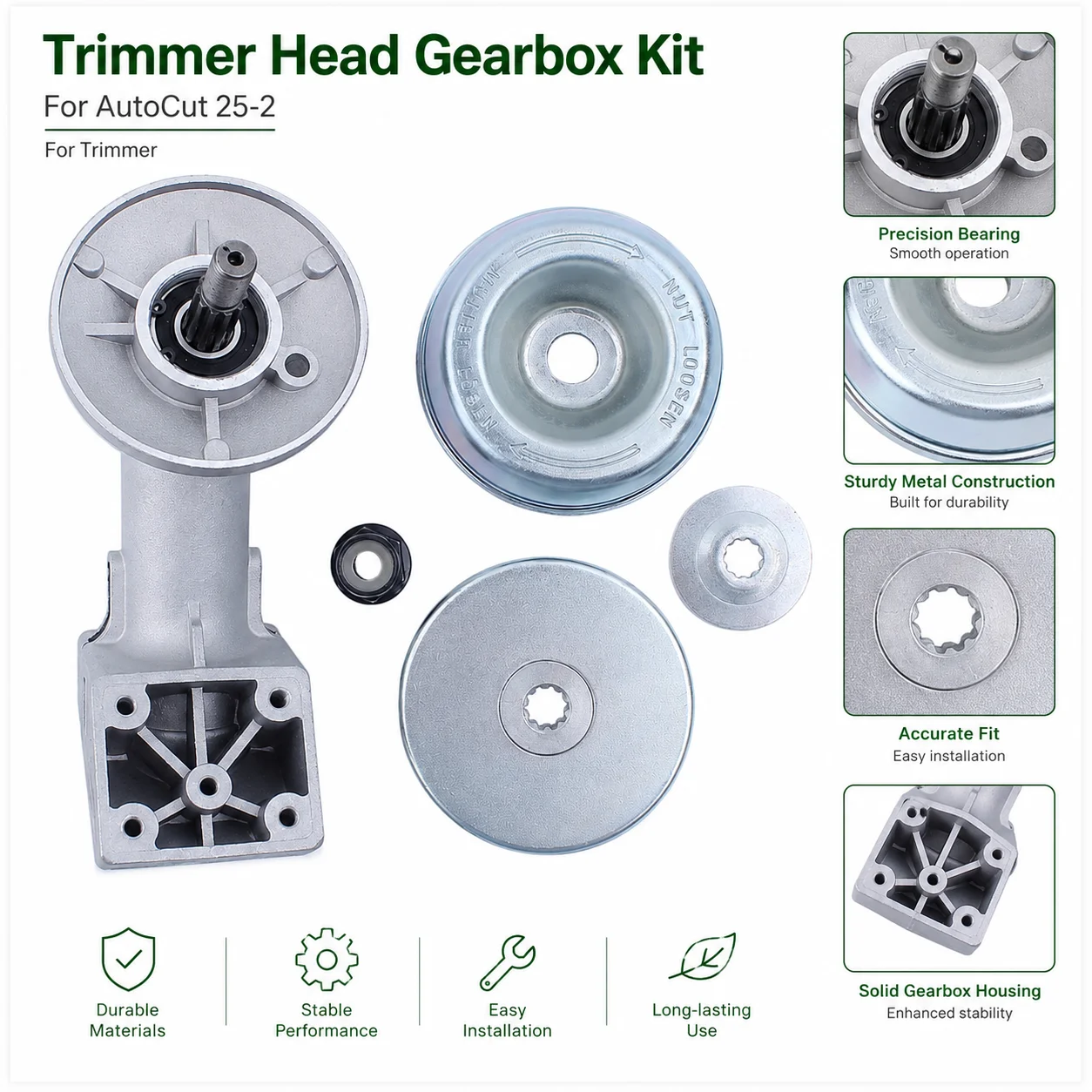 Фото Комплект редуктора для триммера Stihl FS44 FS74 FS80 FS85 FS90 FS110 FS130 FS65 FS72 FS75 FS76 4137 640 0100 AutoCut 25-2 FS65-4 №4