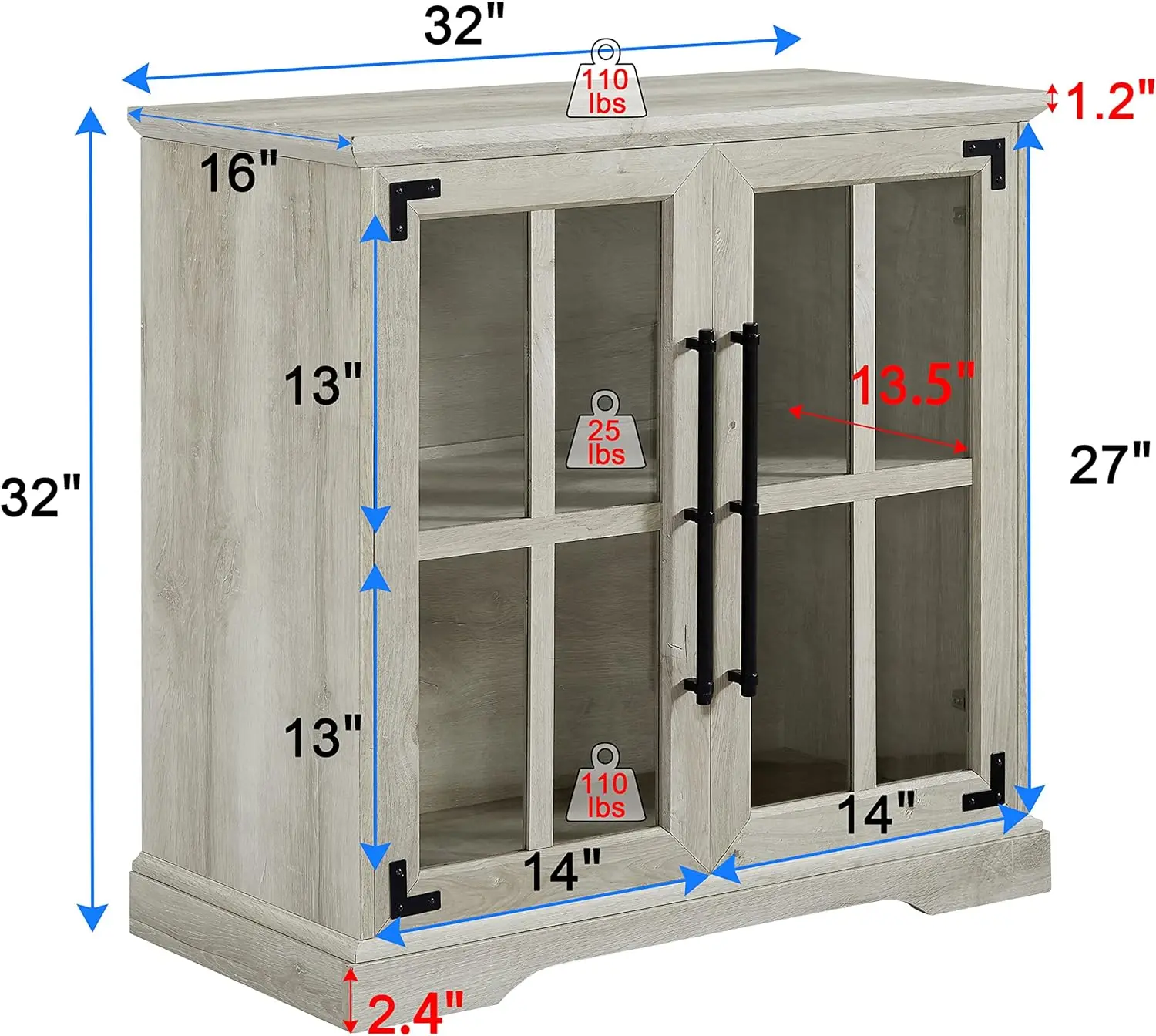 Okvnbjk кофейная плитка небольшой семейный буфет с дверями и полками для кухни