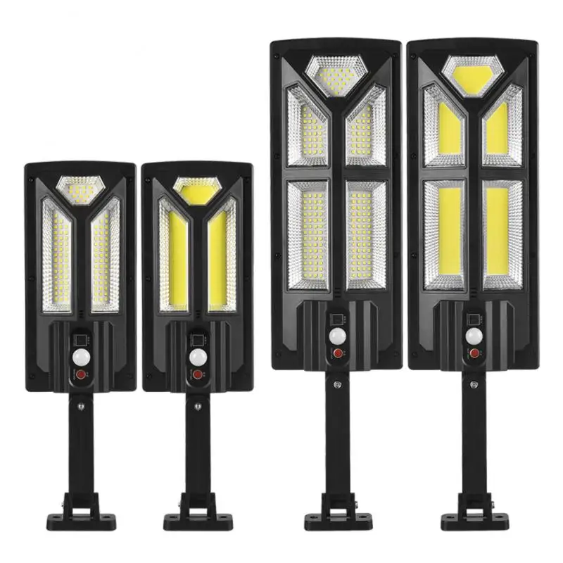 

Outdoor Solar Lamp Solar Street Lights With 3 Light Mode Waterproof Motion Sensor Security Lighting For Garden Patio Courty