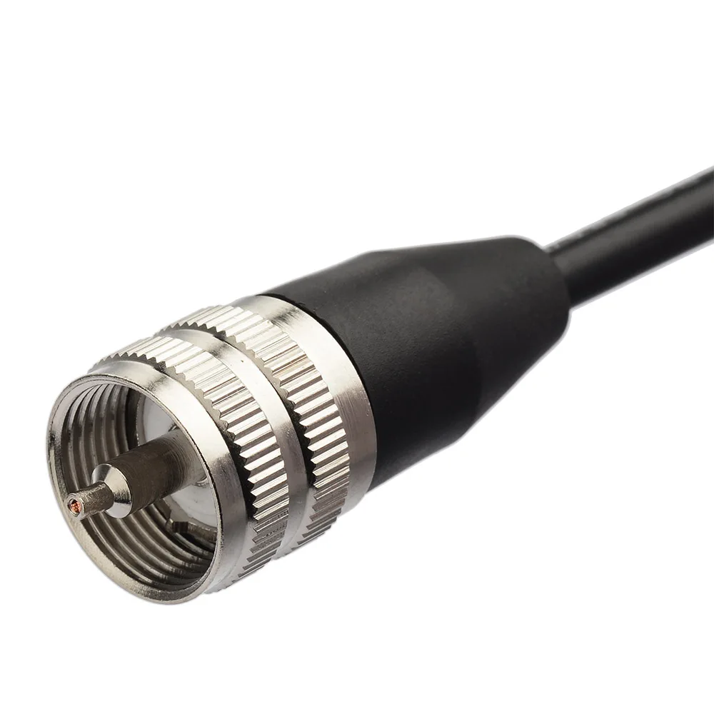 Superbat NMO Vehicle Antenna Mount to UHF PL-259 Connector RG58 Coaxial Cable for Car Truck CB Radio Amateur Radio Ham Radio Mob