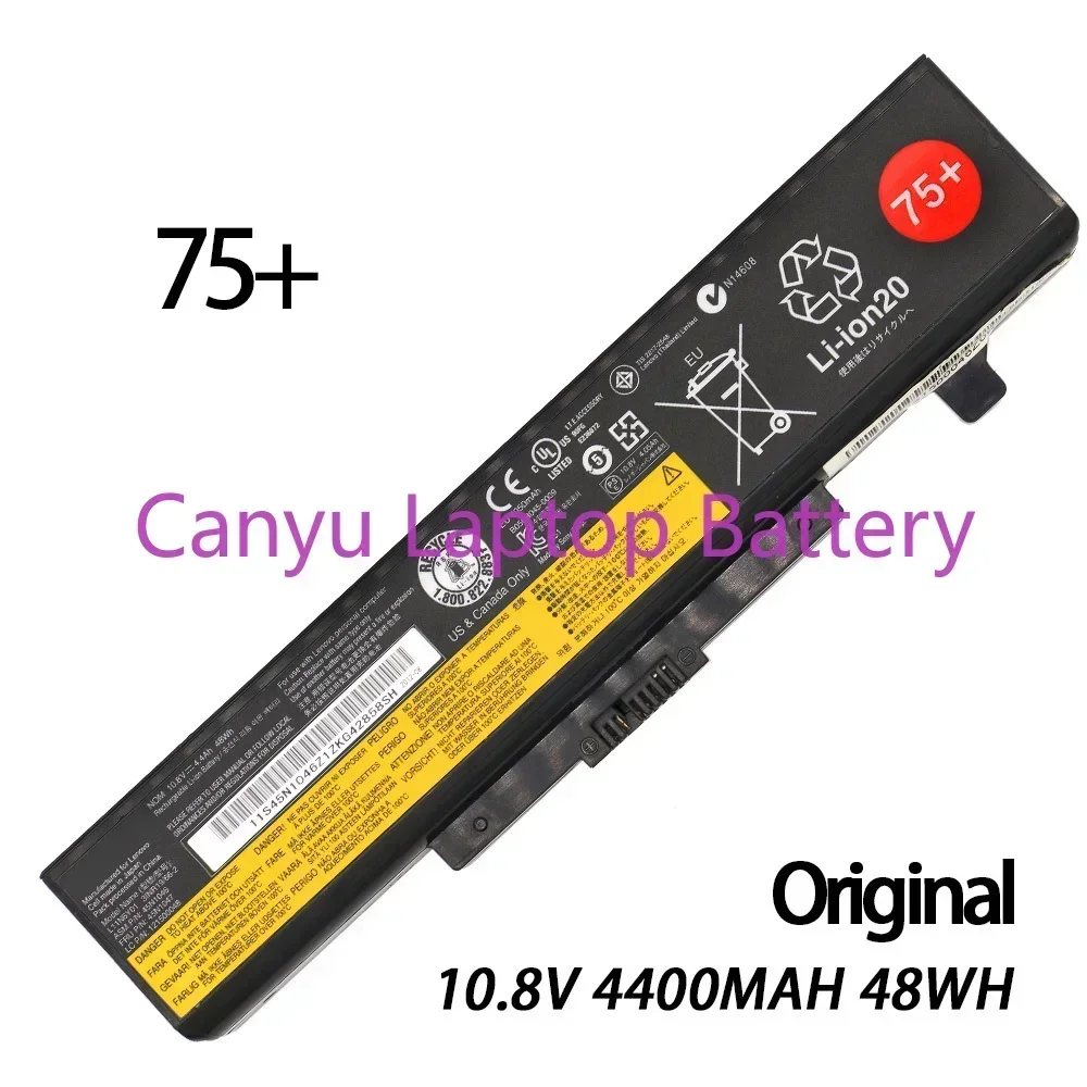 Аккумулятор 2024 для Lenovo ThinkPad E430 E440 E540 E431 E531 G480 G485 G580 Y480 Z480 B490 B590 G700 G710 K49A N581 P585 L11M6Y01