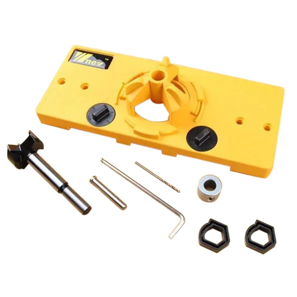 Woodwork Plate Cabinet 35Mm Hinge Hole Punch Hole Punch Digging Tool Hinge Hole Opener For Wood Panel Cabinet