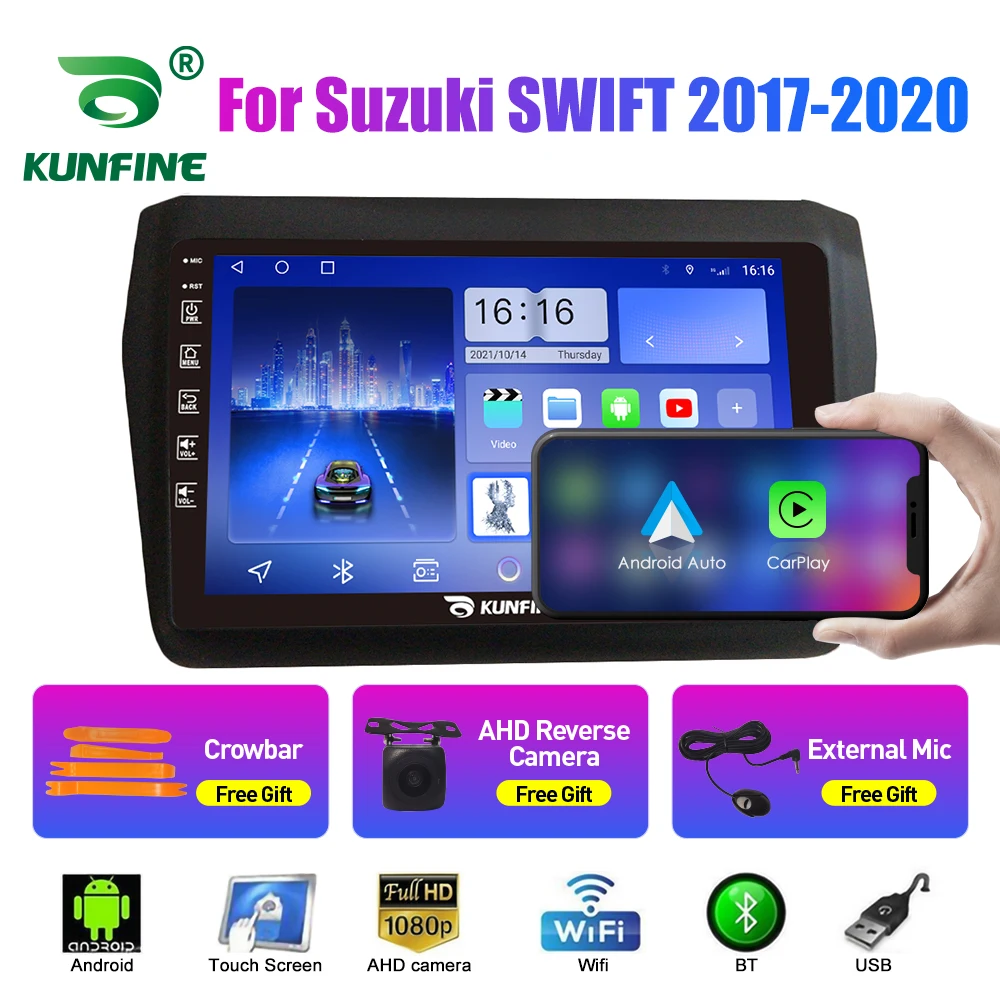 Car Radio For Suzuki SWIFT 2017-2020 2Din Android Octa Core Stereo DVD GPS Navigation Player Multimedia Auto Carplay
