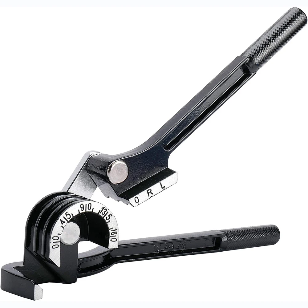 Тормозной гибочный станок для труб 1/4 дюйма 5/16 и 3/8 3-в-1 сверхмощный ручной