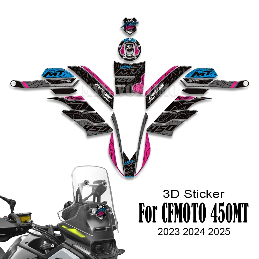 Для CFMOTO 450MT 450 MT Adventure мотоциклетный обтекатель защита крыла накладка на бак