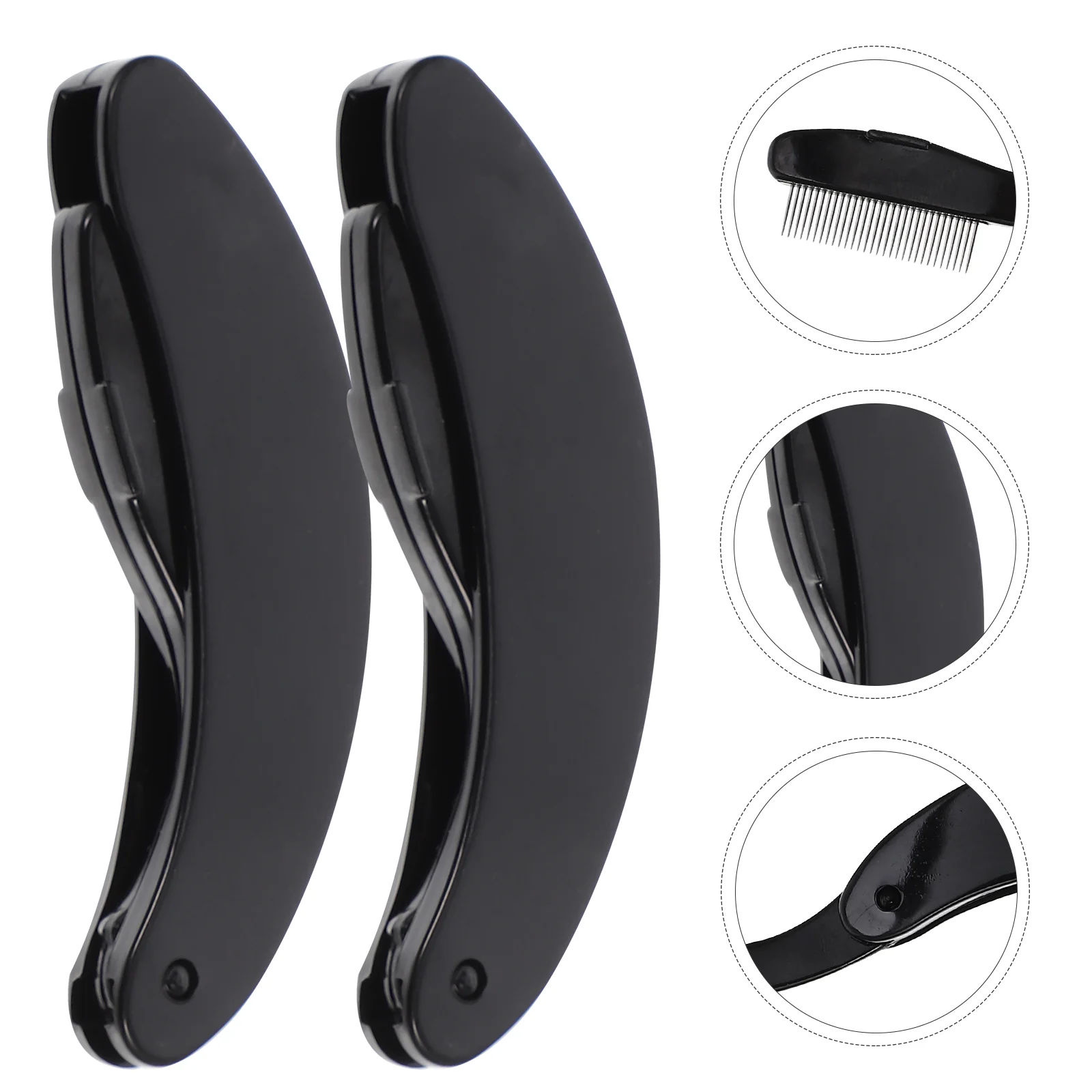 

Foldable Eyebrow Comb Girl Portable Eyelash Combs Separating Brush Makeup Tool Separator Reusable Dense