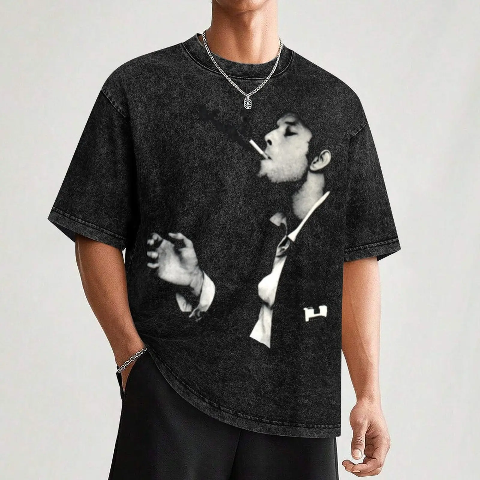 Футболка с изображением значка Тома Уэйтса футболки аниме быстросохнущая