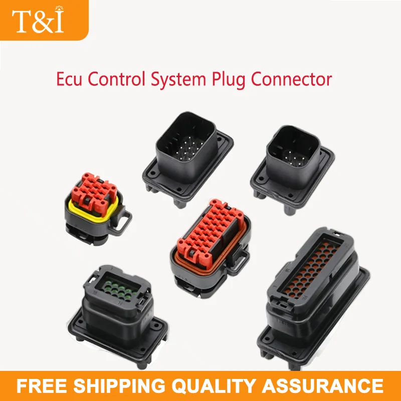 

T&I Ecu Control System Plug Connector Male&Female Waterproof Needle Seat Car Docking Terminal 770680-1