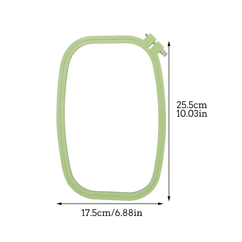 Прямоугольная рама для ручной вышивки из АБС-пластика набор квадратной кольцо