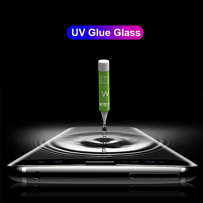 UV Tempered Glass Film For Samsung Galaxy S22 S23 Ultra S21 S20 S10 S9 S8 Plus Note20 S22 Note 20 10 9 Matte Screen Protector