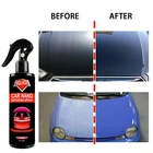 Новинка, 250 мл, керамическое покрытие с распылителем, автомобильный лак, спрей-герметик, верхнее покрытие, быстрое нанопокрытие, керамическое водонепроницаемое покрытие, блеск для мытья