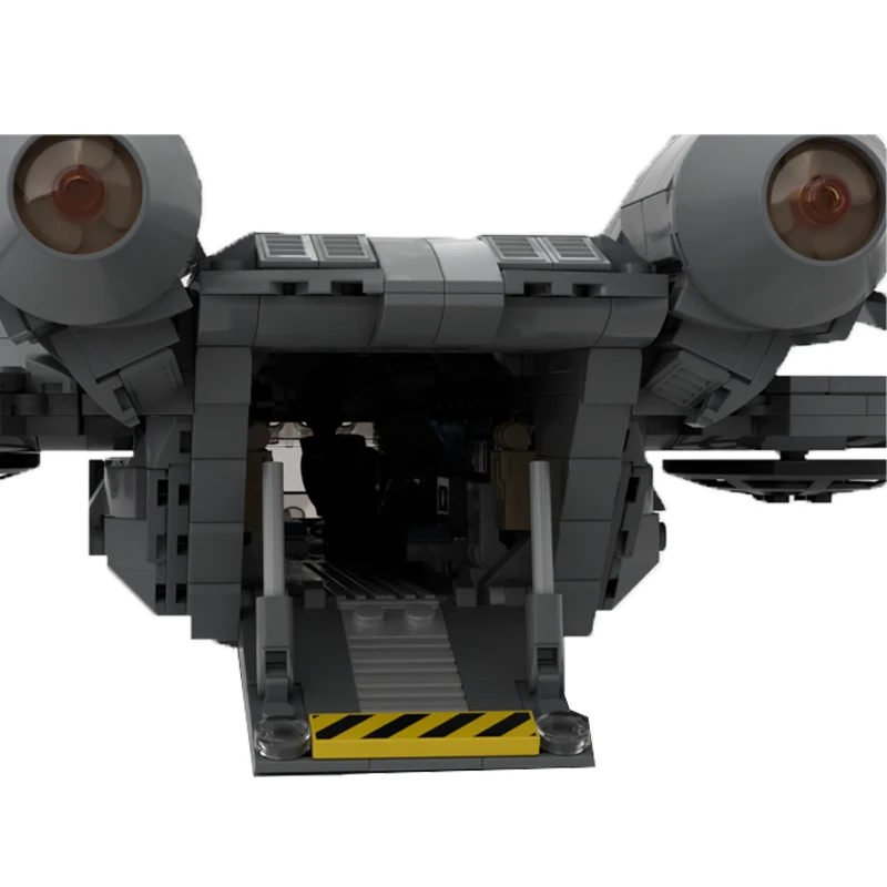 Фото Конструктор Quinjet Space: Модель космического корабля MOC, модульные блоки для сборки, коллекционные игрушки для демонстрации, развивающие подарки, 1252 детали №4