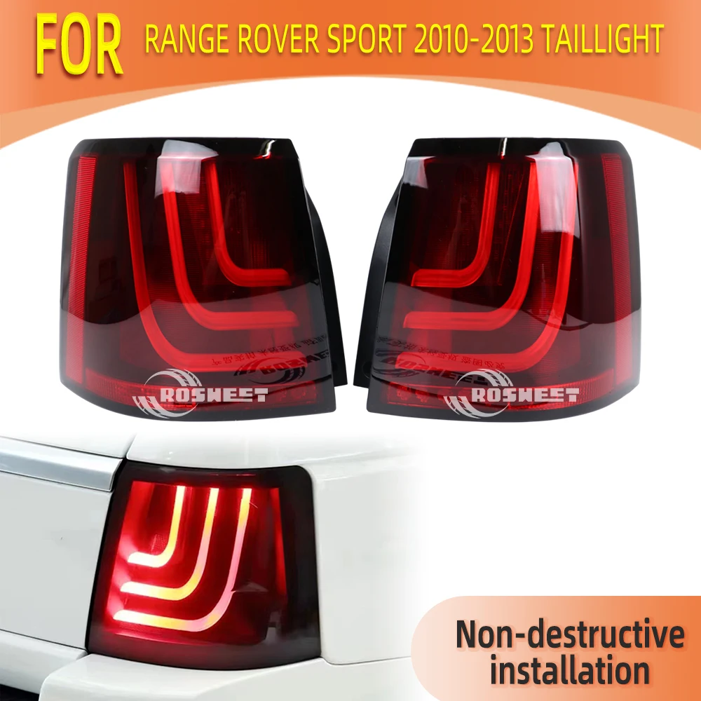 

Задние габаритные огни для Land Rover Range Rover Sport 2010 2011 2012 2013 L320, красная задняя фара, автомобильные аксессуары