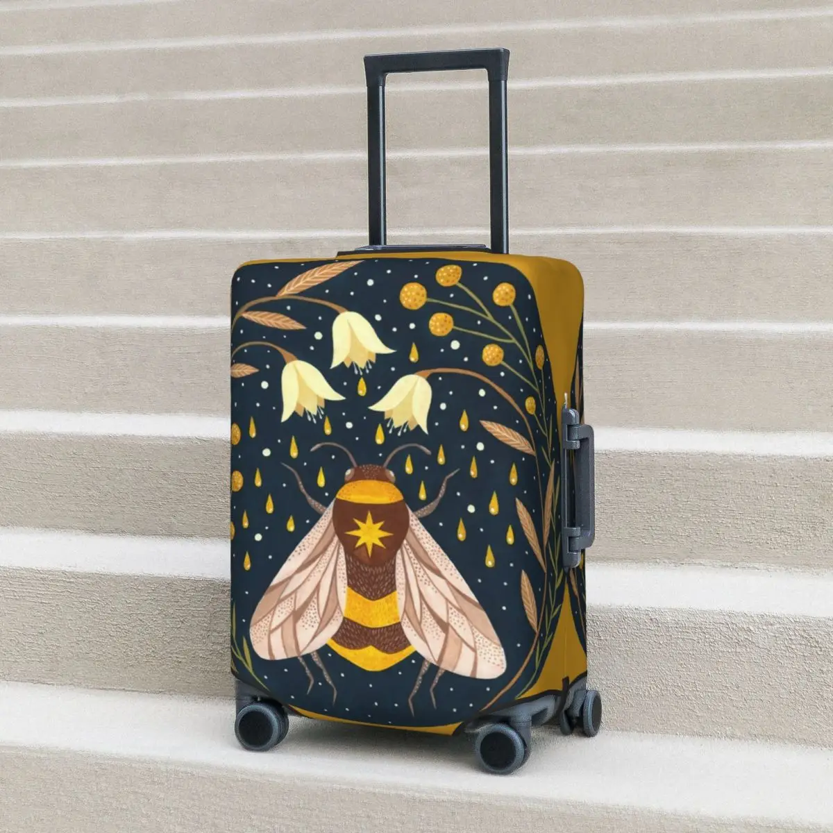 

Чехол для чемодана в форме пчелы, полезная Защитная крышка для чемодана для путешествий, Аксессуары для праздника