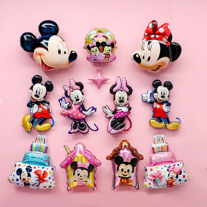 

Disney серии «Холодное сердце», Микки и Минни, алюминиевая пленка, воздушный шар, первая детская модель на день рождения