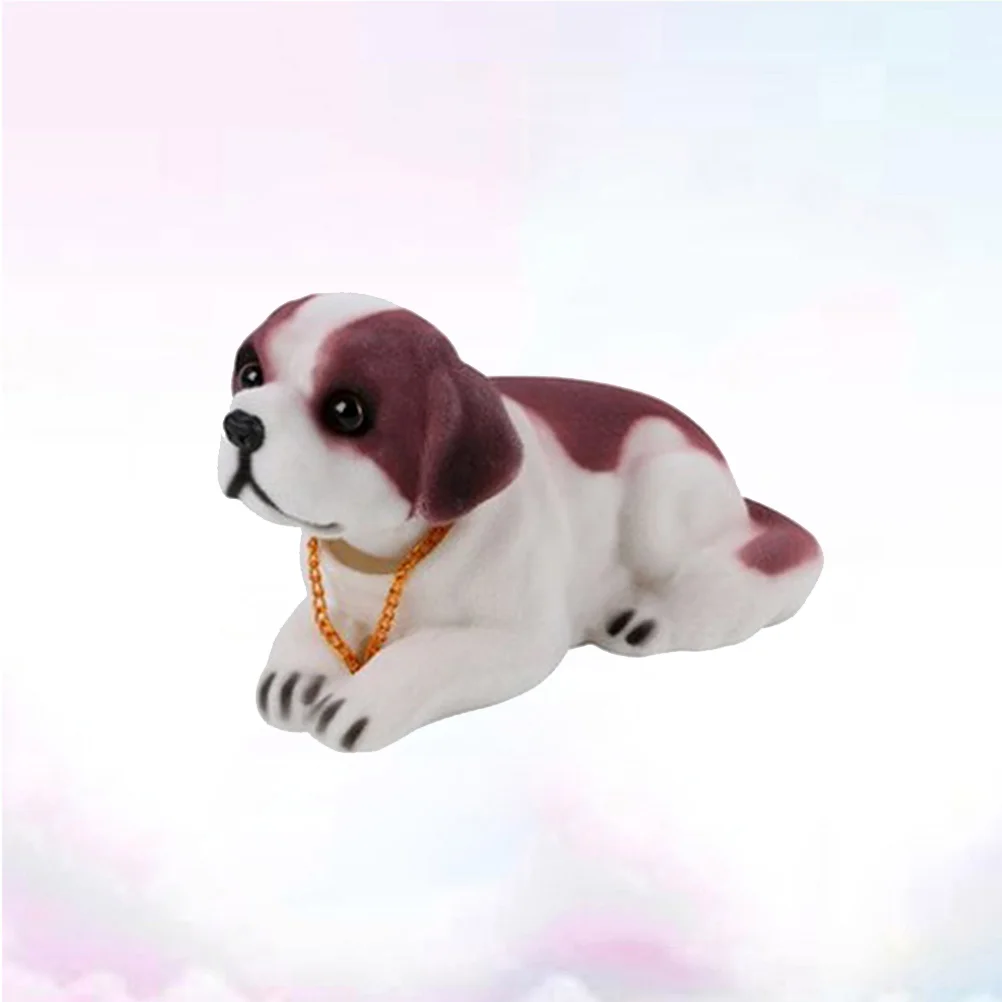 

Head Dashboard Dog Car Decorations Shaking Animal Toys Bobblehead Resin Decoration Puppy Figures Interior Figurines Decor