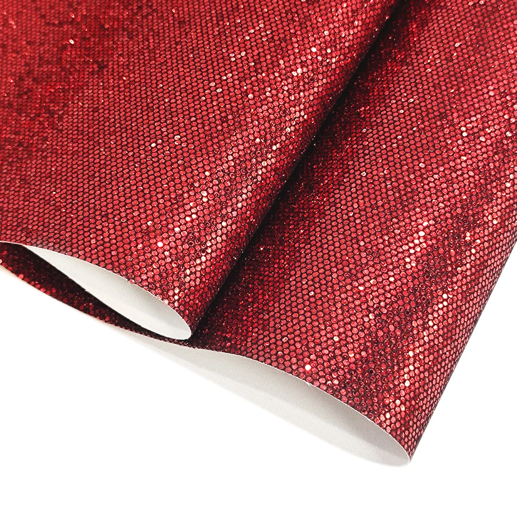 

Faux Leather Sheets Chunky Glitter Fabric Shiny Gold 46x135cm Synthetic Faux Hairbow Fabric DIY Accessories Synthetic Leather