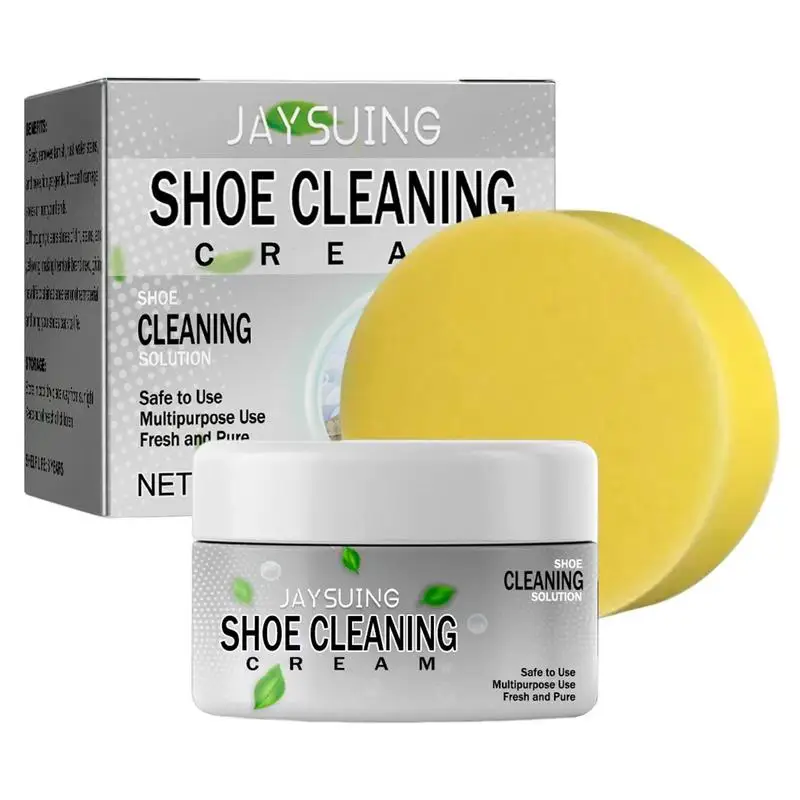 

Shoe Polish Gel Leather Polishing Cream Multi-use Professional Shoe Polish with Sponge Shoe Stain Removal Cream for Leather Shoe