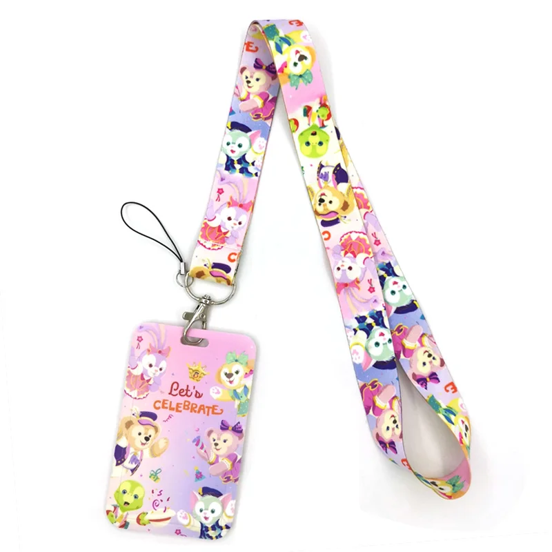 

Шнурок LinaBell для кредитных карт, держатель для удостоверения личности, дорожная сумка для студентов, Женский чехол для карт, Значки для автом...