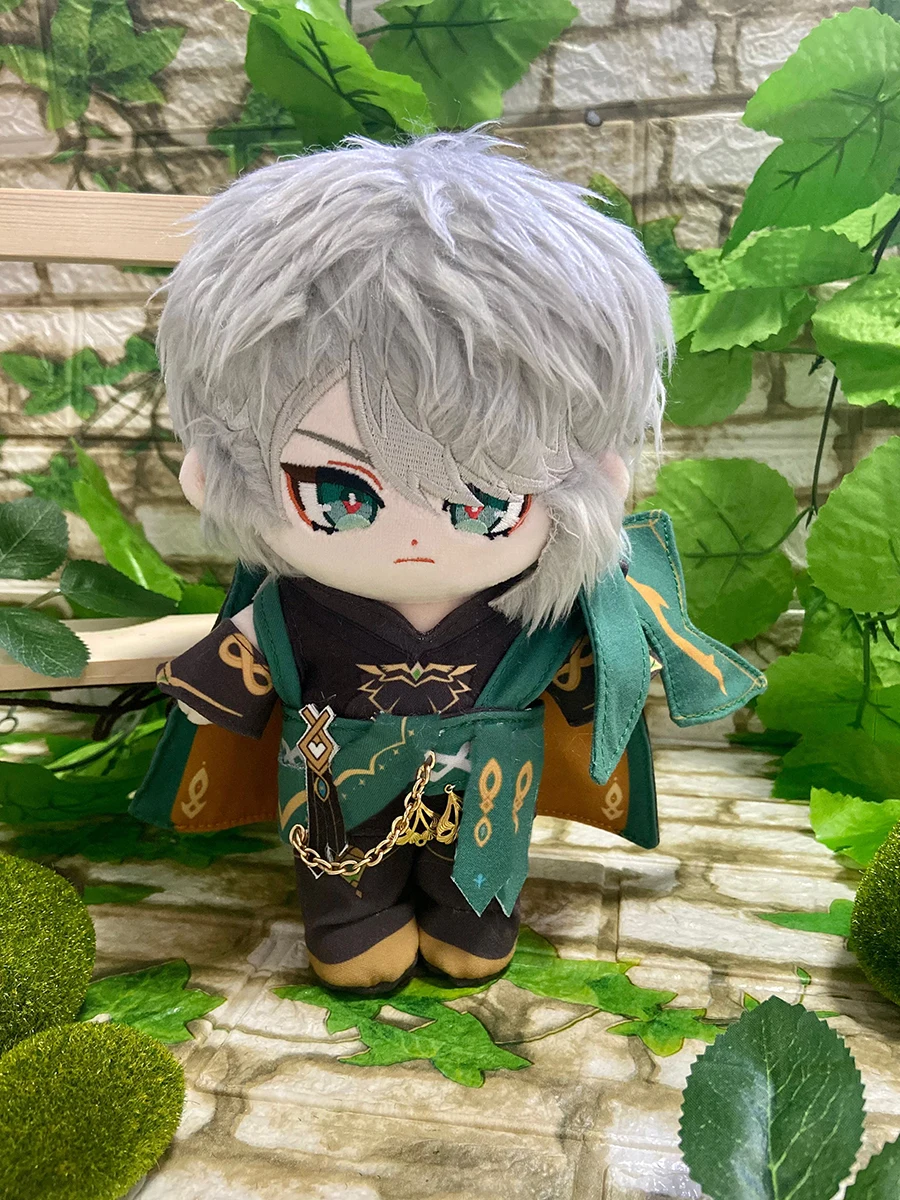 

Anime Haitham Cosplay Plush Doll Toy 20cm Genshin Impact Game Cute Soft Stuffed Pillow Kids Gift