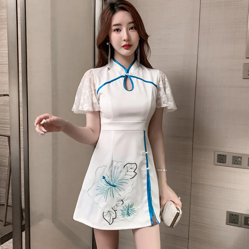 Женская рабочая одежда рубашка костюм с короткой юбкой для отеля официанта