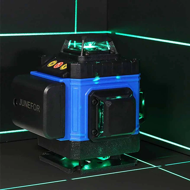 

LUCHSHIY 4d Laser Level 16 Lines Self-Leveling Cross Super Powerful Green Beam Horizontal And Vertical 360 Laser Measuring Tools
