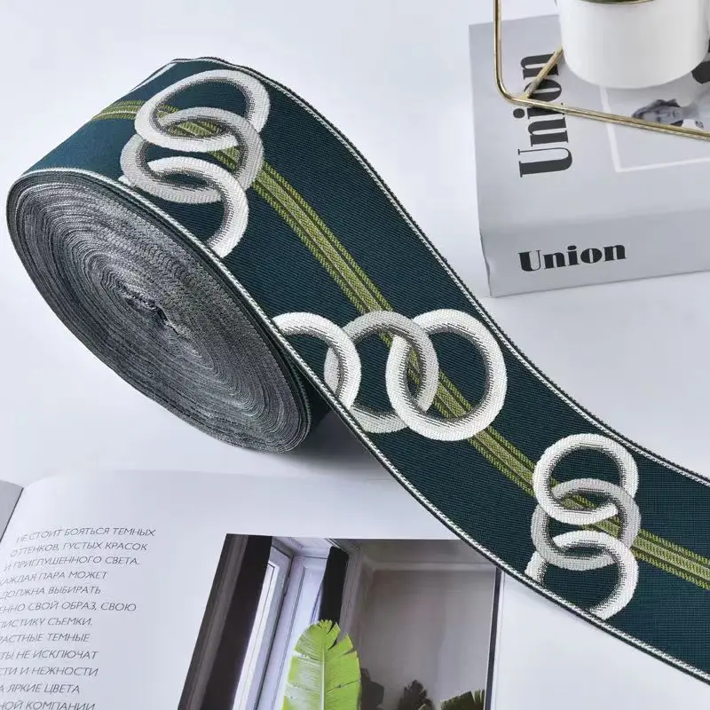 

25 ярдов, вышивка, кружево, Тканое жаккардовое украшение, рисунок для занавески, дивана, одежды, ткань для шитья своими руками