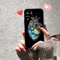 creative oil painting phone case for redmi note 10 pro note 7 pro 10s 10 max 8t 8 9s 9t 5g 9 10t 2021 e6pv cartoon renaissance