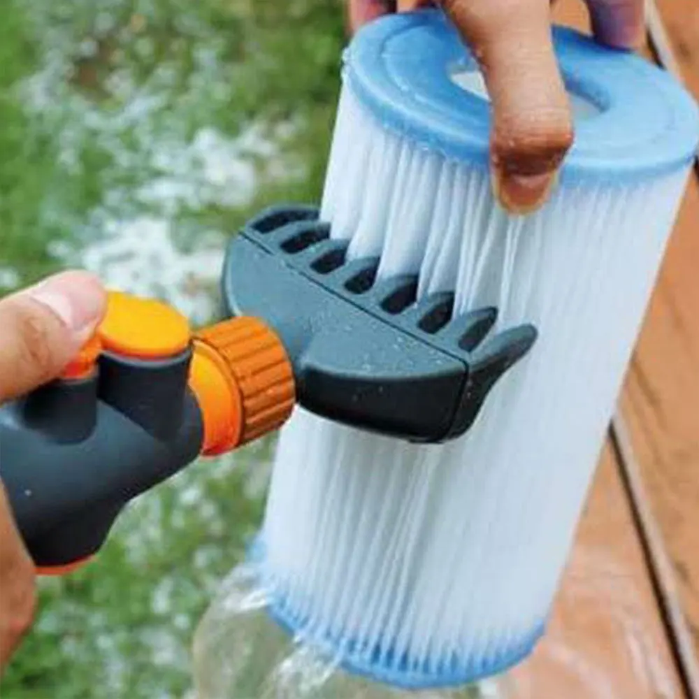 

Handheld Swimming Pool Filter Cleaner Cleaning Brush Hot Tub Spa Pond Pool Filter Cleaner Swimming Pool Cleaning Accessory